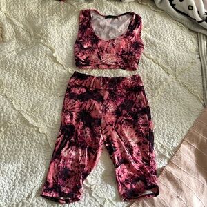 inluv workout shorts set